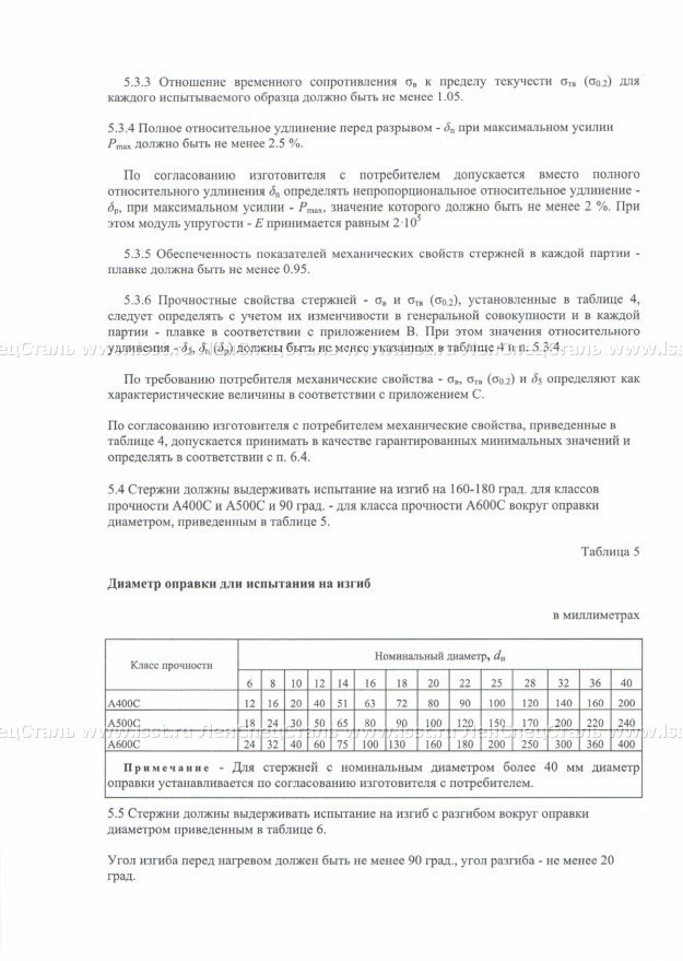 Арматура А3 СТО АСЧМ 7-93 (9)
