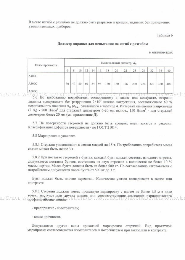 Арматура А3 СТО АСЧМ 7-93 (10)